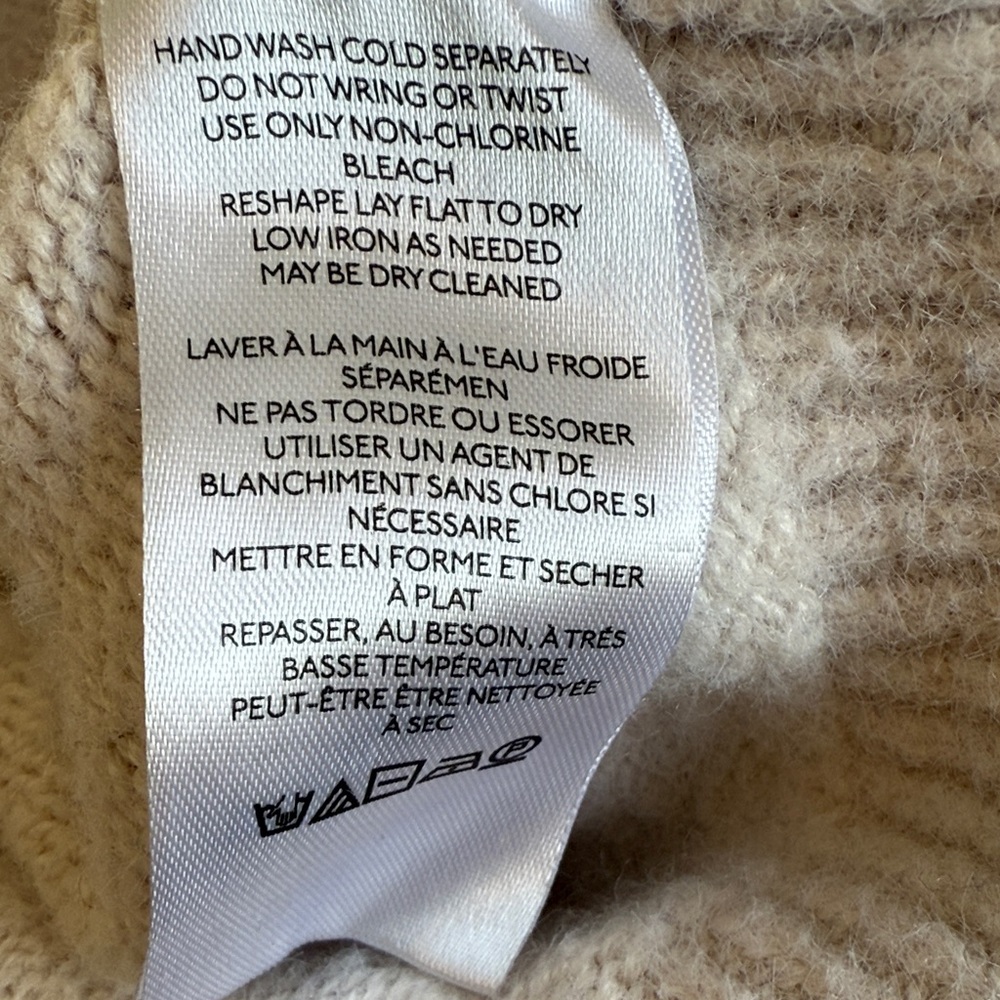 “Sunday Morning Knit” Urban Outfitters Fuzzy Cream Cardigan - Picture 10 of 10